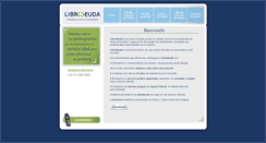 Desktop Screenshot of libredeuda.com